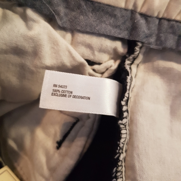 GAP boys size 10 black corduroy pants, adjustable waist, winter weight, New - Picture 6 of 6